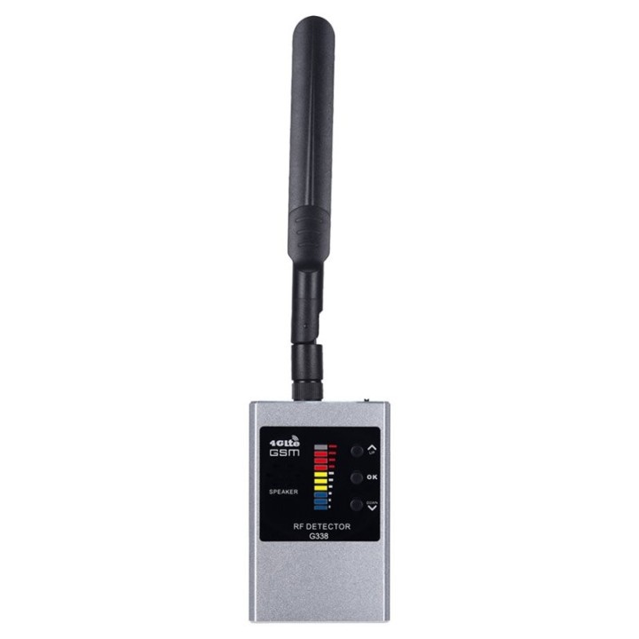 G338W Anti-Spy Detector – Detect Hidden Cameras, GPS Trackers, RF Signals & More (300-2700MHz)