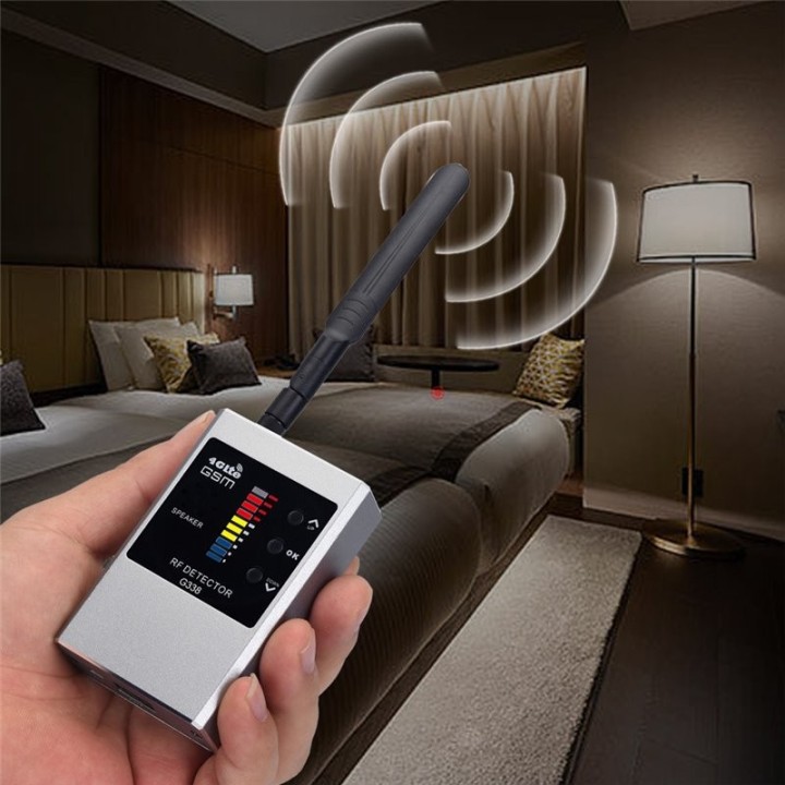 G338W Anti-Spy Detector – Detect Hidden Cameras, GPS Trackers, RF Signals & More (300-2700MHz)