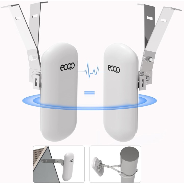 Point-to-Point Starlink WiFi Extender – 1.5KM Range, 14dBi Antennas, 5.8GHz for Rural Areas